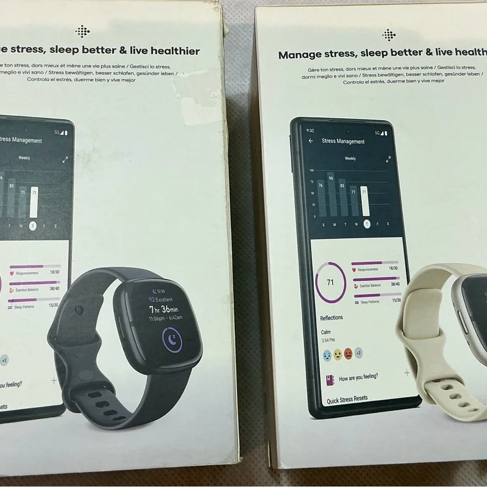 Google Fitbit Sense 2 Health & Fitness Watches Price for one watch. REDUCED,